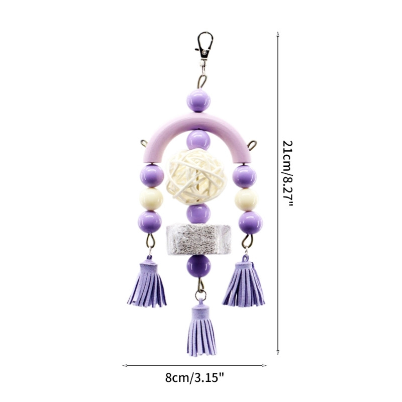 Putnu papagaiļi Rotaļlieta Šūpoles Piekarināma Akrila Rotaļlieta Piekarināma Rotaļlieta Piekarināma Rotaļlieta Pret kodumiem Nosūtīšana