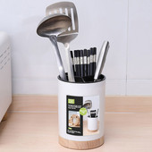 Virtuves uzglabāšanas statīvs kanalizācija nazim dakšai karotei Irbulīši Noņemami galda piederumu organizators Daudzfunkcionāli virtuves piederumi