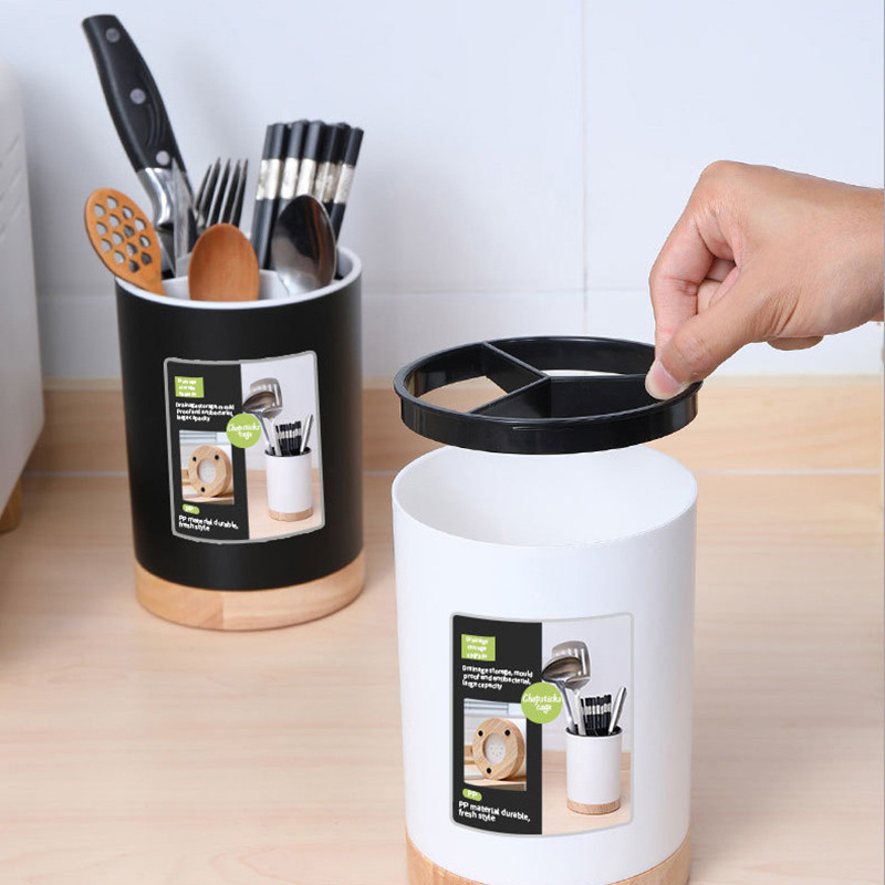 Virtuves uzglabāšanas statīvs kanalizācija nazim dakšai karotei Irbulīši Noņemami galda piederumu organizators Daudzfunkcionāli virtuves piederumi