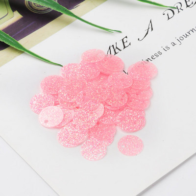 iSequins 200Gb 10mm mirdzoši vizuļi Plakani apaļi PVC vizuļi ar zibspuldzes pulvera kastēm amatniecībai para manualidades