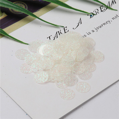 iSequins 200Gb 10mm mirdzoši vizuļi Plakani apaļi PVC vizuļi ar zibspuldzes pulvera kastēm amatniecībai para manualidades