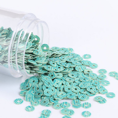 2000gab. 4mm Zebras svītras vaļīgas Sequins Roku darbs Paillette Šūšana Amatniecība Apģērbs Kleita Plāksteri Materiāls Nail Art Skaistums