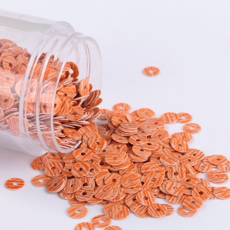 2000gab. 4mm Zebras svītras vaļīgas Sequins Roku darbs Paillette Šūšana Amatniecība Apģērbs Kleita Plāksteri Materiāls Nail Art Skaistums