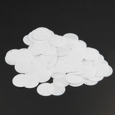 Paillette 30mm Lieli plakani, apaļi fliteri Plakani PVC Paillettes vaļīgi fliteri kāzu karvām Lentejuelas Para Coser 10g