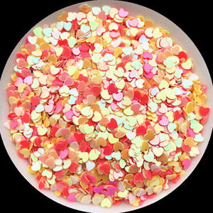 Modes naglu vizuļi 20g 3mm Love Heart Shape brīvi vizuļi Nails Arts manikīram/šūšanai Amatniecības/kāzu dekorēšanas konfeti