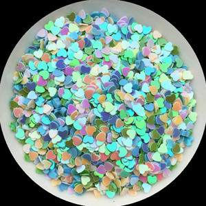 Modes naglu vizuļi 20g 3mm Love Heart Shape brīvi vizuļi Nails Arts manikīram/šūšanai Amatniecības/kāzu dekorēšanas konfeti