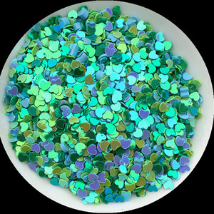 Modes naglu vizuļi 20g 3mm Love Heart Shape brīvi vizuļi Nails Arts manikīram/šūšanai Amatniecības/kāzu dekorēšanas konfeti