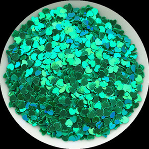 Modes naglu vizuļi 20g 3mm Love Heart Shape brīvi vizuļi Nails Arts manikīram/šūšanai Amatniecības/kāzu dekorēšanas konfeti