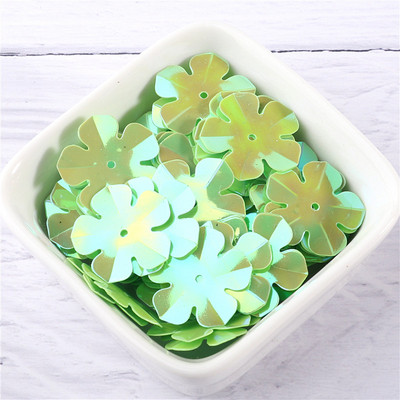 96 gab. Matēti rozā 20 mm Piecas ziedlapiņas, sequins, 3D krūzes, kastītes, šūšanas, izrotājumi.