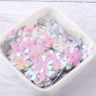 96 gab. Matēti rozā 20 mm Piecas ziedlapiņas, sequins, 3D krūzes, kastītes, šūšanas, izrotājumi.