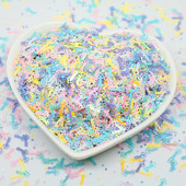 20g/partija Krāsainas atslēgas formas PVC konfeti mirdzoši vizuļi amatniecībai nagu mākslas rotājumi Pailletes vizuļi DIY šūšanas piederumi