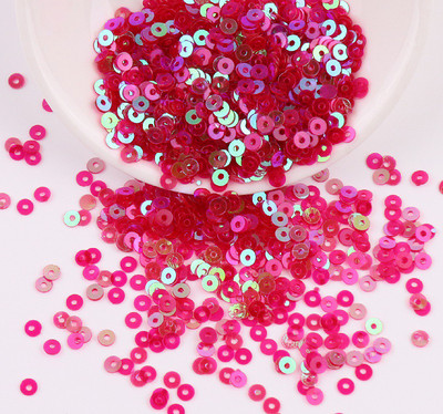 2mm 3mm 4mm PVC apaļi vaļīgi fliteri apģērbu šūšanai aksesuāri DIY Spangles Amatniecība Dekorācija Lentejuelas vizulis