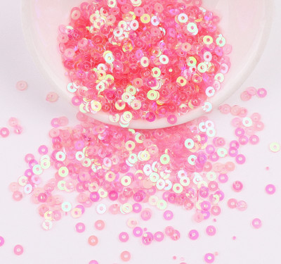 2mm 3mm 4mm PVC apaļi vaļīgi fliteri apģērbu šūšanai aksesuāri DIY Spangles Amatniecība Dekorācija Lentejuelas vizulis
