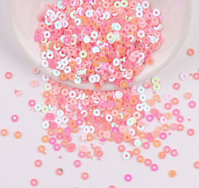 2mm 3mm 4mm PVC apaļi vaļīgi fliteri apģērbu šūšanai aksesuāri DIY Spangles Amatniecība Dekorācija Lentejuelas vizulis