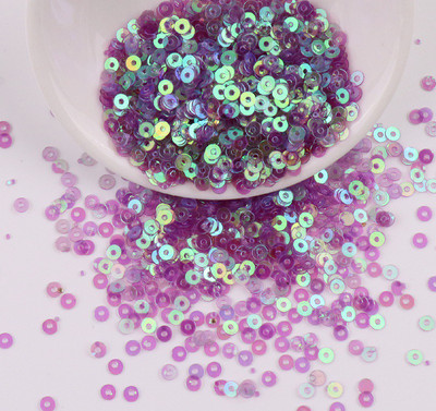 2mm 3mm 4mm PVC apaļi vaļīgi fliteri apģērbu šūšanai aksesuāri DIY Spangles Amatniecība Dekorācija Lentejuelas vizulis