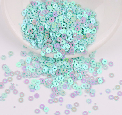 2mm 3mm 4mm PVC apaļi vaļīgi fliteri apģērbu šūšanai aksesuāri DIY Spangles Amatniecība Dekorācija Lentejuelas vizulis