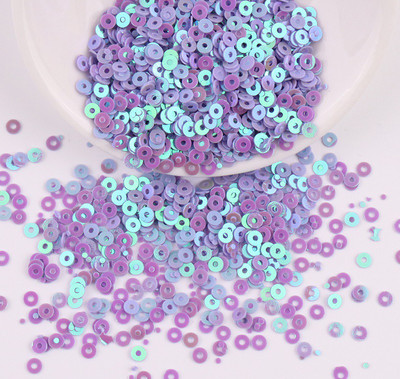 2mm 3mm 4mm PVC apaļi vaļīgi fliteri apģērbu šūšanai aksesuāri DIY Spangles Amatniecība Dekorācija Lentejuelas vizulis