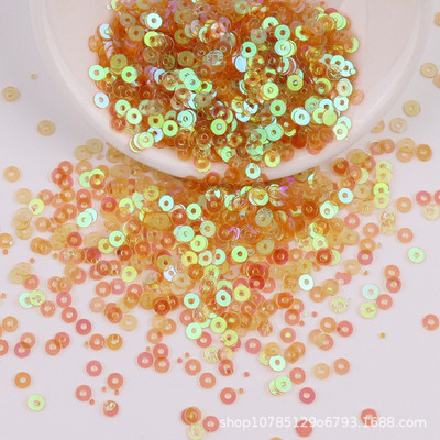 2mm 3mm 4mm PVC apaļi vaļīgi fliteri apģērbu šūšanai aksesuāri DIY Spangles Amatniecība Dekorācija Lentejuelas vizulis