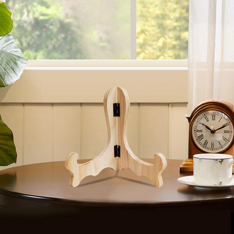 Ράφι οθόνης τσαγιού Καμπύλη σχεδίαση Στιβαρή αποθήκευση Καβαλέτο Πιάτο κέικ τσαγιού Βάση για πιάτα για τσαγιού Διακόσμηση σπιτιού Ράφι προβολής Cafe