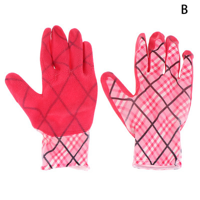 Bērnu aizsargcimdi Dārza rakšana stādīšana ūdensizturīgs āra l darba cimdi Anti Bite Cut Collect Seashells Protector