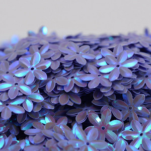 10/40g 15mm plakana zieda forma PVC vaļīgi vizuļi mirdzoši paletes nagu mākslas manikīram/šūšanai/kāzu dekorēšanai konfeti