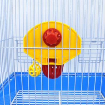 Παιχνίδι πουλί Πρακτικό Τυχαίο χρώμα Αστεία Parakeet Bell Μπάσκετ Τσέρκι Chew Toy for Parakeets Εκπαίδευση παπαγάλου Παιχνίδι παπαγάλος