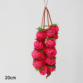 Rattan Ball Funny Papagai Izejmateriāli Interaktīvas Rotaļlietas Putnu Aksesuāri Koka Kosta Rotaļlieta Kaklis Papagailis Moars Rotaļlietu piederumi