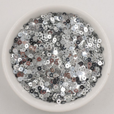 10 g/iepakojumā 3 mm plakani, apaļi, vaļīgi fliteri Amatniecības PVC matēti un krēmkrāsas vizuļi, DIY Lentejuelas šūšanas kāzu kleitu aksesuāri