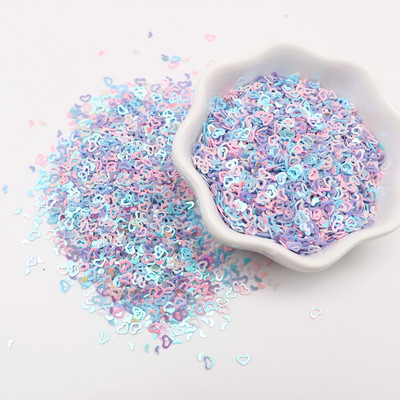 Sequin Craft 10g brīvas formas sequins Purple Series Nail Pailletts Nail Art konfeti nagu mākslas dekoram Materiel Onglerie 10g