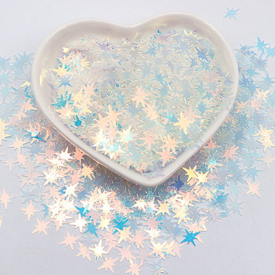 Crystal Caurspīdīgi Sequins 3mm 4mm 6mm Cup Plakani apaļi PVC vaļīgi fliteri DIY Craft Sieviešu apģērbu aksesuāri 10g