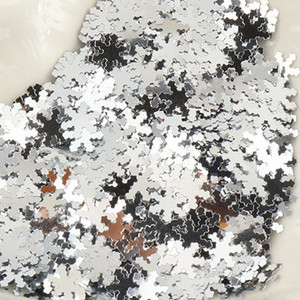 Paillettes 5 mm mākslīgās sniegpārslas vizuļi nagu mākslas mirdzoši vizuļi mājas kāzām dzimšanas dienai Ziemassvētku rokdarbu dekori Ziemassvētki