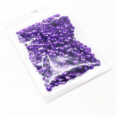 10g Izliekti, krāsaini, brīvi, ar rokām šūti vizuļi šūšanai kāzu amatniecībai un sieviešu apģērbu aksesuāru atbalstam vairumtirdzniecība 4mm5mm