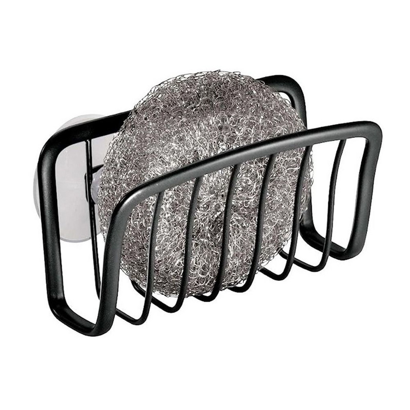 Majapidamises kasutatav metallist läbilöögita kraanikauss riiulid köögivalamu äravoolualus Valamu käsnahoidja äravoolu hoidik riiul valamu švammihoidja