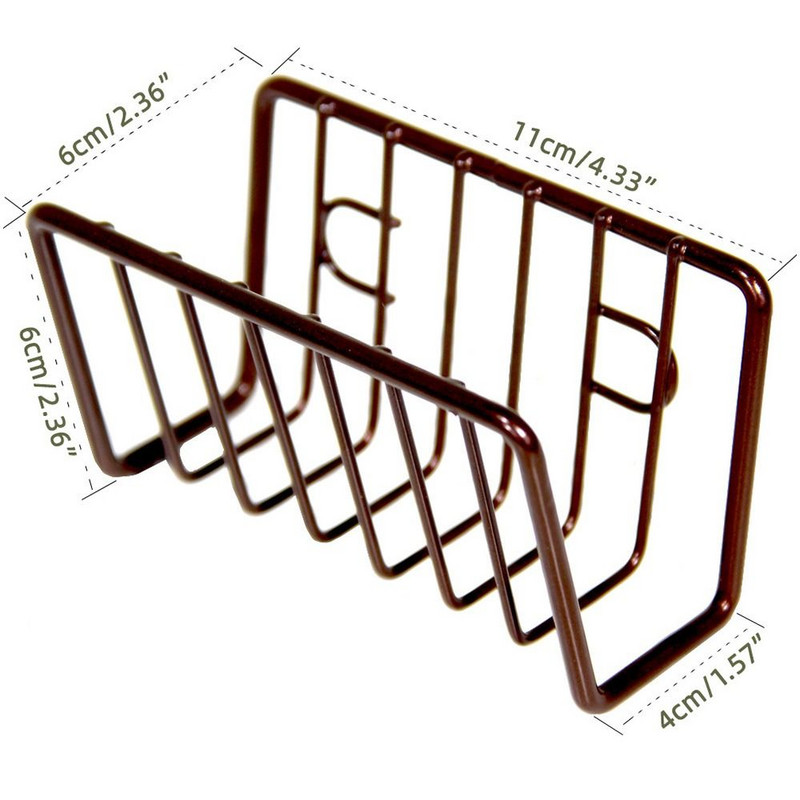 Majapidamises kasutatav metallist läbilöögita kraanikauss riiulid köögivalamu äravoolualus Valamu käsnahoidja äravoolu hoidik riiul valamu švammihoidja