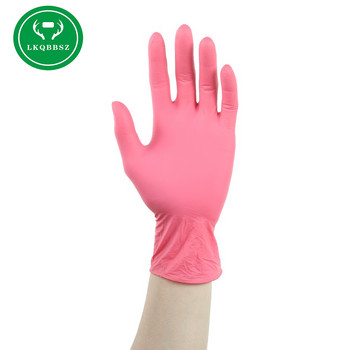 Γάντια νιτριλίου από καουτσούκ λατέξ μιας χρήσης PVC Τροφίμων και ποτών Πιο παχύρρευστη, ανθεκτική οικιακή μάσκα καθαρισμού