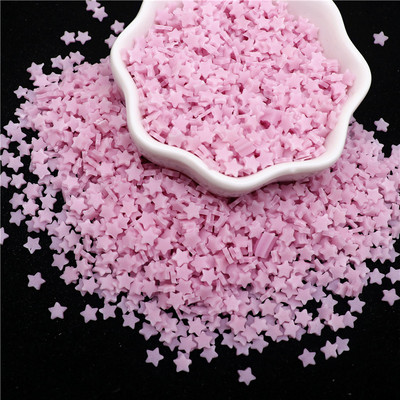 Gaismas Sakura Star Moon polimēru māla šķēle mirdz tumsā, karsti māla smidzinājumi, DIY Nailart Dekorācijas gļotu pildvielas piederumi