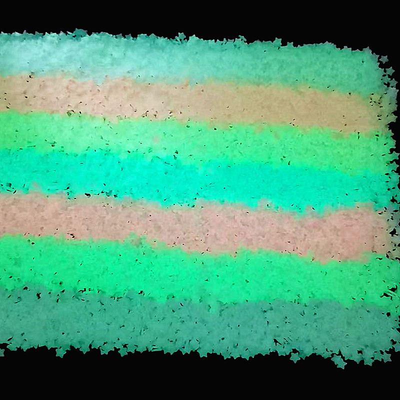 Gaismas Sakura Star Moon polimēru māla šķēle mirdz tumsā, karsti māla smidzinājumi, DIY Nailart Dekorācijas gļotu pildvielas piederumi