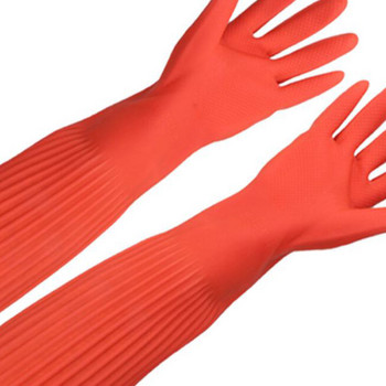 38/45/56 εκ. Latex Long Gloves Aquarium Fish Tank Βιομηχανικά χοντρά προστατευτικά γάντια αδιάβροχα γάντια πλυσίματος πιάτων από λατέξ