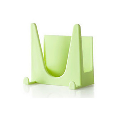 Pannipoti kaane riiul Seinale paigaldatav rippuv hoidik Pliit poti kaane raam Poti kaanehoidja Köögi korraldaja Plastikust köögihoidik