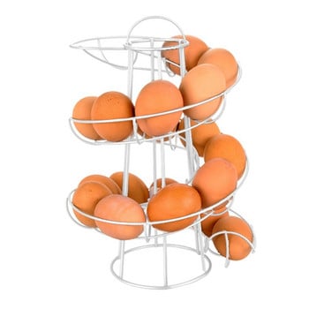 Egg Rack Spiral Storage Rack Egg Skelter Deluxe Spiraling Dispenser Rack Καλάθι αποθήκευσης Χώρος αποθήκευσης Πολυλειτουργικό ράφι