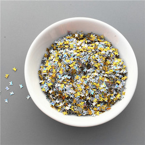 10 g/partija 3 mm mazi tauriņa formas vizuļi, kas paredzēti rokdarbiem, kas paredzēti nagu mākslas manikīram/kāzu dekorēšanai.