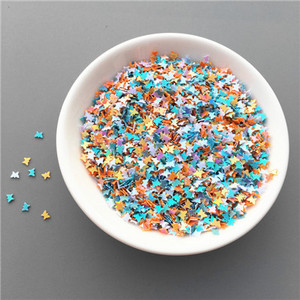 10 g/partija 3 mm mazi tauriņa formas vizuļi, kas paredzēti rokdarbiem, kas paredzēti nagu mākslas manikīram/kāzu dekorēšanai.