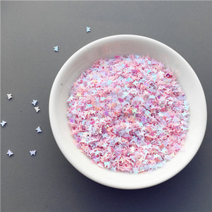 10 g/partija 3 mm mazi tauriņa formas vizuļi, kas paredzēti rokdarbiem, kas paredzēti nagu mākslas manikīram/kāzu dekorēšanai.