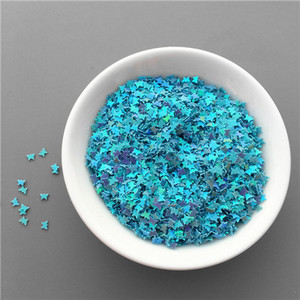 10 g/partija 3 mm mazi tauriņa formas vizuļi, kas paredzēti rokdarbiem, kas paredzēti nagu mākslas manikīram/kāzu dekorēšanai.