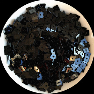 1200gab./partija 4mm plakana kvadrāta formas fliteri Pailletes šūšana Kāzu amatniecība PVC plakana vaļīga vizulis Sieviešu apģērbu aksesuāri