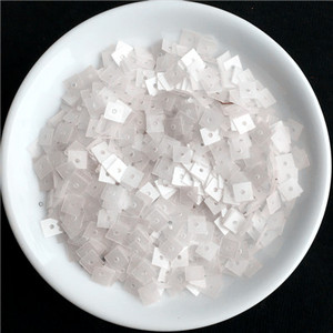 1200gab./partija 4mm plakana kvadrāta formas fliteri Pailletes šūšana Kāzu amatniecība PVC plakana vaļīga vizulis Sieviešu apģērbu aksesuāri