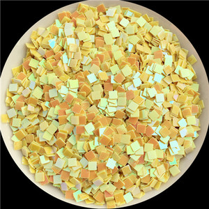 10g (4000gab.) Izmērs 2,5*2,5mm Plakana kvadrāta formas vaļīgi fliteri Pailletes nagu mākslas darbiem, nagu vizuļi, kāzu dekorācijas konfeti