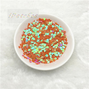 20g 3mm Mīlestības Sirds Forma Brīvi Sequins Glitter Paillette Kāzu rotājumi DIY Nagu Skaistumkopšanas Uzlīmes Jauka manikīra paljetter