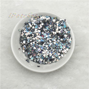 20g 3mm Mīlestības Sirds Forma Brīvi Sequins Glitter Paillette Kāzu rotājumi DIY Nagu Skaistumkopšanas Uzlīmes Jauka manikīra paljetter
