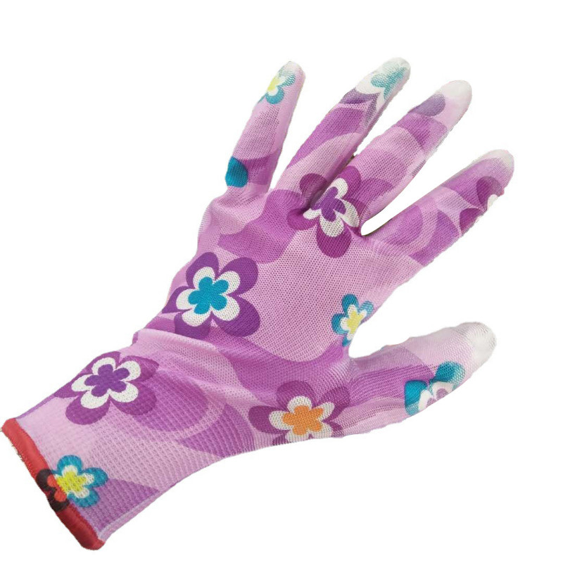 1 paar töökindaid libisemiskindlad majapidamiskindad istutushoovi puhastamine palmiga kaetud lillelised aiakindad